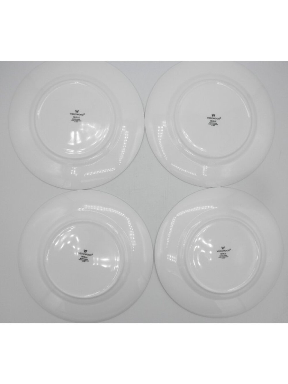 Seville by Wedgwood 8 Inch Salad Plates Set of 4 Pattern Code WW SEV - Picture 3 of 7